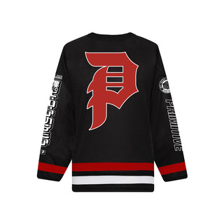 Primitive Skateboards Shirt My Hero Academia Hockey Jersey Black