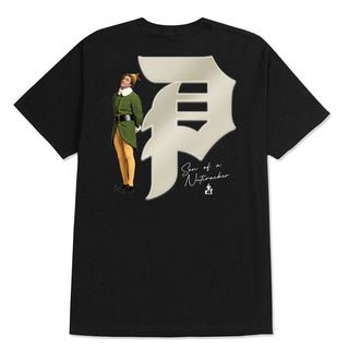 Primitive Skateboards x Elf Shirt Jolly Black