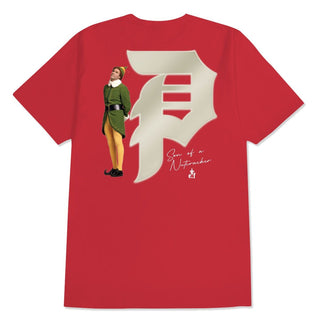 Primitive Skateboards x Elf Shirt Jolly Red