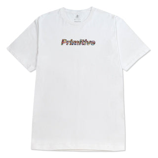 Primitive Skateboards x Elf Shirt Candy White