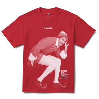 Primitive Skateboards x Elf Shirt Hey Buddy Red