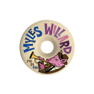 Pig Skateboard Wheels 53mm Myles Willard Jazz 97A