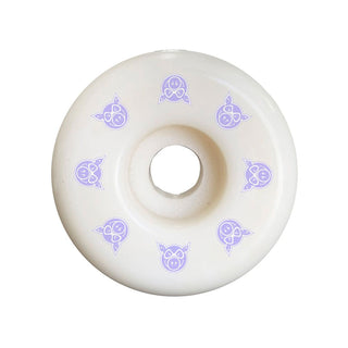 Pig Skateboard Wheels 52mm Pig Cube 97A White/Purple