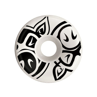 Pig Skateboard Wheels 54mm Pig Combo 99A White/Black