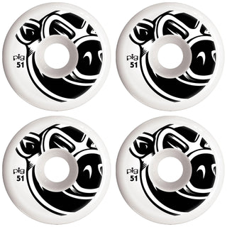 Pig Skateboard Wheels 51mm Pig Head C-Line 101a