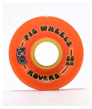 Pig Skateboard Wheels Rover 85A Orange 60mm