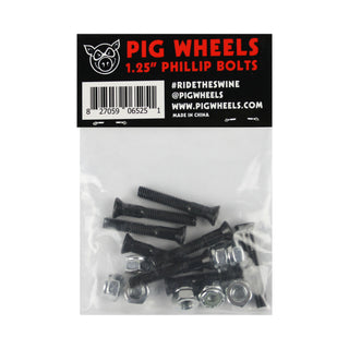 Pig Hardware Phillips Black 1.25"
