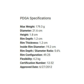 Latitude 64 Disc Golf Gold Pearl Midrange 4/6/-4/0 White/Blue 157 grams