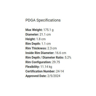 Westside Disc Golf VIP Prince Distance Driver 13/5/0/3 White/Red 174 grams