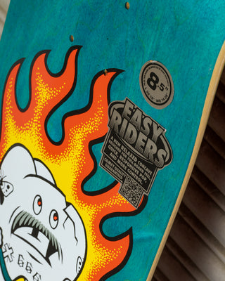 Real Skateboard Deck Harry Lintell Easyrider Mascot 8.5" x 32.18" Assorted