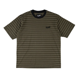 Welcome Skateboards Shirt Recess Striped Knit Forest Night