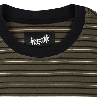 Welcome Skateboards Shirt Recess Striped Knit Forest Night