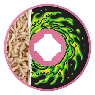 Slime Balls Skateboard Wheels 54mm Tear Away Maggots Hardline 97A Neon Pink