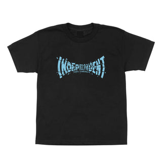 Independent Skateboard T-Shirt Shatter Span Black