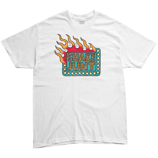 Shake Junt Skateboards Shirt Killa Cam Box Logo White