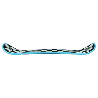 Krown Snowskate 9" x 32" Checker Cyan Blue