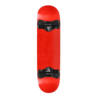 Softrucks Practice Complete - 7.75" Stained Red Deck / Black Trucks