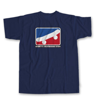 Shorty's Skateboard Shirt Skate Icon Navy