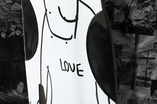 2025 Skateshop Day Deck - Krooked Mark Gonzales Love Beamer 10.75" x 34"