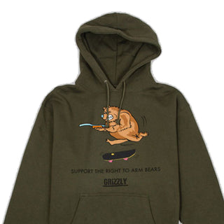 Grizzly Hoodie Right to Arm Bears