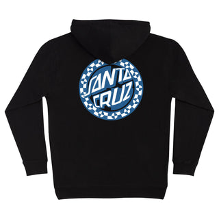Santa Cruz Skateboards Hoody Malba Crash Dot Pullover Black