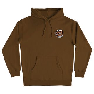 Santa Cruz Skateboards Hoody Wave Dot Pullover Brown/Grey/Orange