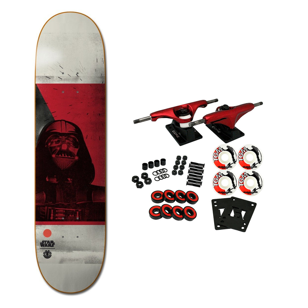 Skateboard Element Star Wars Darth Vader - Planche 8 Pouces - Neuf Avec Défauts Mineurs