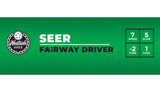 Westside Disc Golf Tournament Seer Fairway Driver 7/5/-2/1 Orange/Purple 174 grams