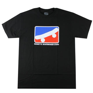 Shorty's Skateboard Shirt Skate Icon Black