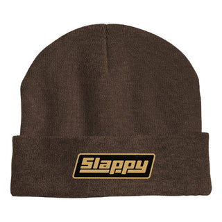 Slappy Trucks OG Logo Roll Up Beanie - Brown