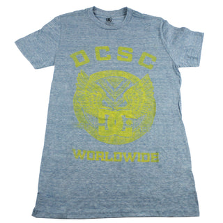 DC SHOES Skateboard T-Shirt COLLEGIATE Pacific Blue