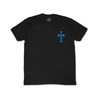 Dogtown Skateboards Shirt Cross Logo Black/Blue