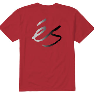 Es Shirt Team Fade Cardinal