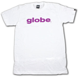 Globe Shoes T-Shirt Slim White/Magenta