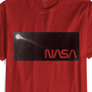 Habitat Shirt NASA Stardust Burgundy