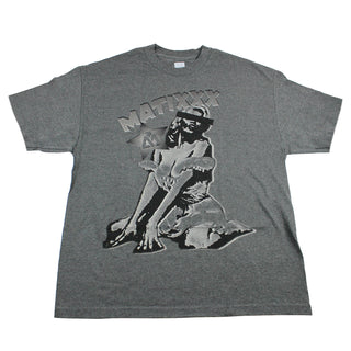 MATIX Skateboard T-SHIRT COLFAX HEATHER CHARCOAL Size XL