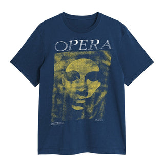 Opera Skateboards Shirt Mask Vintage Navy