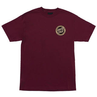 Santa Cruz Skateboards Shirt Carved MFG Maroon