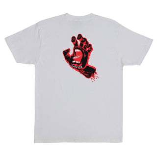 Santa Cruz Skateboards Shirt Screaming Hand Ash/Black/Red