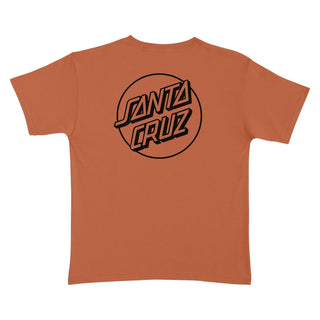 Santa Cruz Skateboards Shirt Opus Dot Texas Orange/Black