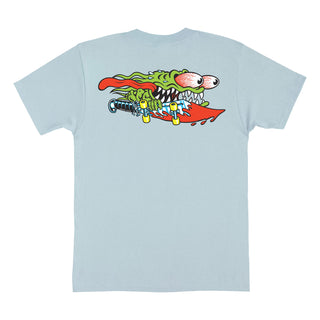 Santa Cruz Skateboards Shirt Meek Slasher Good Grey