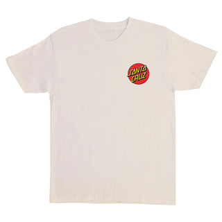 Santa Cruz Skateboards Shirt Meek Slasher Natural/Purple