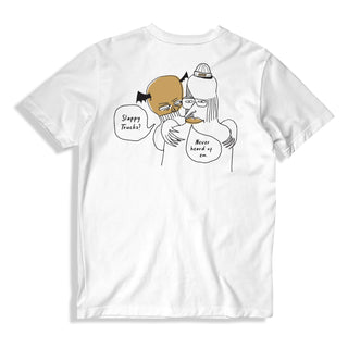 Slappy Trucks Shirt Haters White