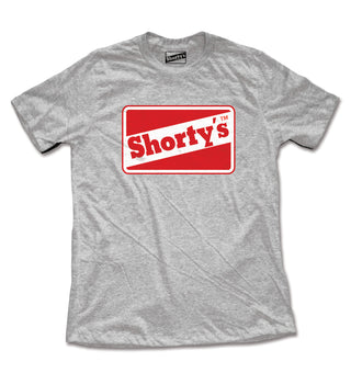 Shorty's Skateboard Shirt OG Outline Ash