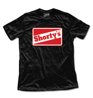 Shorty's Skateboard Shirt OG Outline Black
