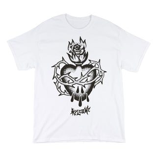 Welcome Skateboards Shirt Hallowed White