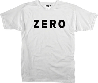 Zero Skateboards Shirt Army White