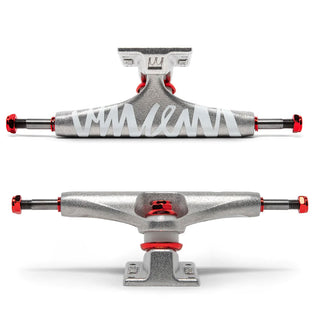 Royal Skateboard Trucks Alvarez Chunk Silver/Red 139 (8.0") - Set of 2