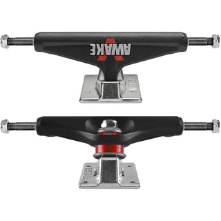 Venture  Skateboard Trucks Wide Awake V-Hollow 5.8 (8.5") Black/Polished Pair