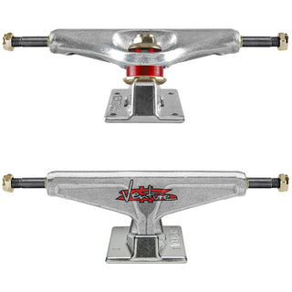 Venture  Skateboard Trucks Paid V-Hollow Silver 5.2 Hi (8.0") Pair